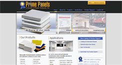 Desktop Screenshot of primepanels.com